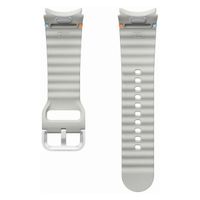 Samsung Bracelet Sport original Samsung Galaxy Watch 4 / 5 / 6 / 7 / FE (20 mm) - Taille M/L - Argent