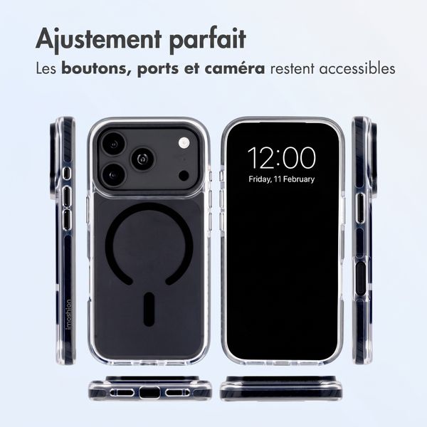 imoshion Coque Combat MagSafe Apple iPhone 18 Pro / 17 Pro - Noir