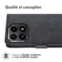 imoshion Étui de télephone portefeuille de luxe Xiaomi 15T - Noir