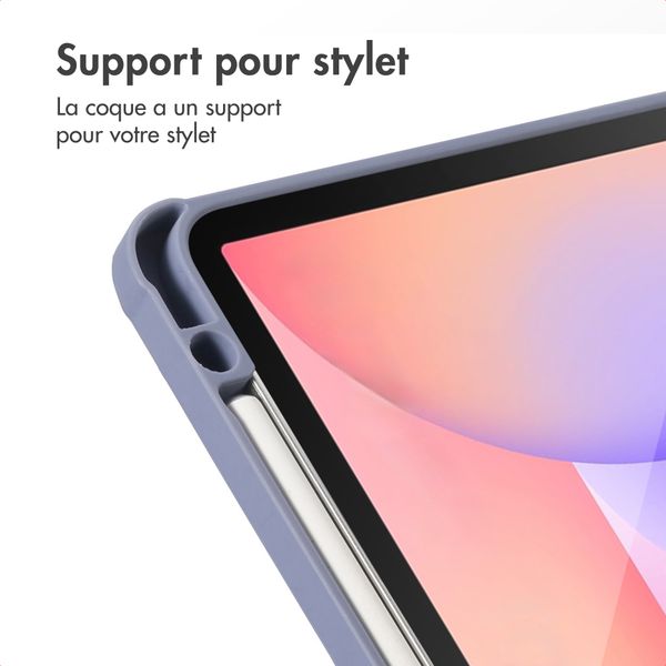 imoshion Coque tablette Origami Samsung Galaxy Tab S9 11.0 pouces / S10 Lite / S10 FE / S9 FE 10.9 pouces - Lavender