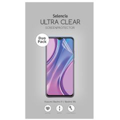 Selencia Protection d'écran Duo Pack Ultra Clear Xiaomi Redmi 9A