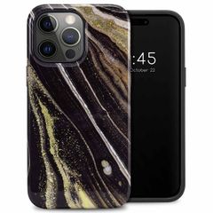 Selencia Coque arrière Vivid Apple iPhone 14 Pro Max - Chic Marble