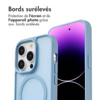 imoshion Coque Color Guard avec MagSafe Apple iPhone 14 Pro - Bleu clair