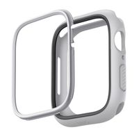 Uniq Coque Moduo avec lunette Apple Watch - 44 / 45 mm - Chalk / Stone Grey