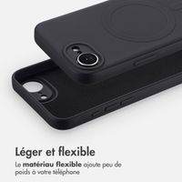 imoshion Coque Couleur avec MagSafe Apple iPhone 17e / 16e - Noir