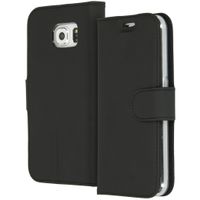 Accezz Étui de télephone Wallet Samsung Galaxy S6 - Noir