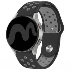 imoshion Bracelet sport en silicone  - Connexion universelle 20 mm - Black / Grey