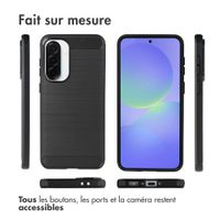 imoshion Coque Brushed Samsung Galaxy A37 (5G) - Noir