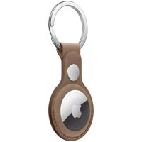 Apple Porte-clés en tissage fin AirTag - Taupe