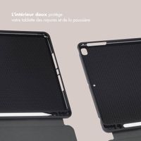 Selencia Coque tablette Vivid Apple iPad 6 (2018) 9.7 pouces / iPad 5 (2017) 9.7 pouces - Art Wave Black