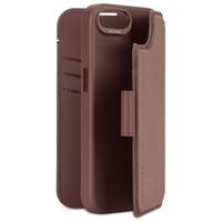 Decoded Portefeuille détachable 2 en 1 en cuir MagSafe Apple iPhone 17e / 16e - Chocolate Brown