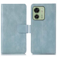 imoshion Étui de télephone portefeuille de luxe Motorola Edge 40 - Bleu clair