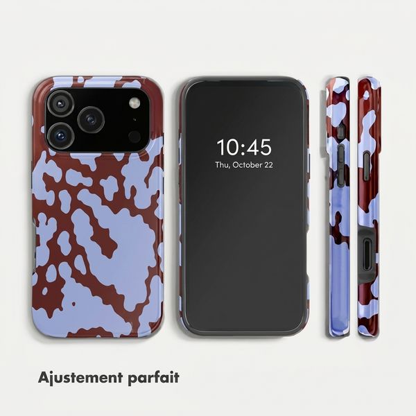 Selencia Coque arrière Vivid Apple iPhone 18 Pro Max / 17 Pro Max - Moo'd Lavender Glow