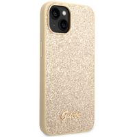 Guess Coque Glitter Flakes Apple iPhone 14 - Doré