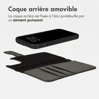 imoshion Étui portefeuille luxe 2-en-1 amovible Apple iPhone 13 Pro - Vert