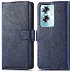imoshion Étui de télephone portefeuille de luxe Oppo A79 - Bleu foncé