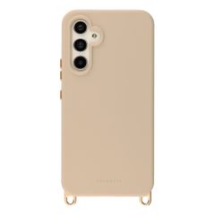 Selencia Coque arrière Rivièra avec MagSafe avec crochets amovibles Samsung Galaxy A54 (5G) - Milky Latte
