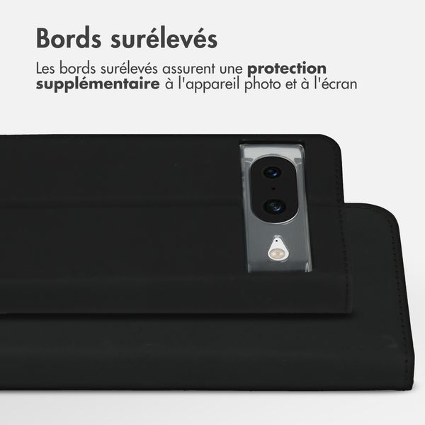 Accezz Étui de télephone Wallet Google Pixel 8 - Noir