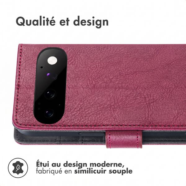 imoshion Étui de télephone portefeuille de luxe Google Pixel 11 - Bordeaux