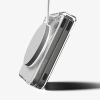Spigen Coque Ultra Hybrid Pro MagFit Samsung Galaxy Z Flip 7 - Clear / White