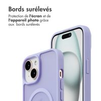imoshion Coque Color Guard avec MagSafe Apple iPhone 15 - Lilas
