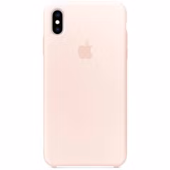 Apple Coque en silicone Apple iPhone Xs Max - Pink Sand