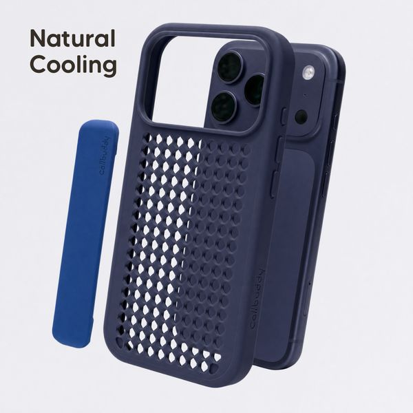 Callbuddy Coque avec strap Apple iPhone 17 Pro - Deep Marine