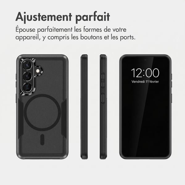 imoshion Coque arrière avec MagSafe Samsung Galaxy S25 / S24 - Noir