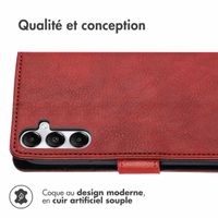 imoshion Étui de télephone portefeuille de luxe Samsung Galaxy A16 - Rouge
