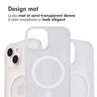 imoshion Coque Color Guard avec MagSafe Apple iPhone 15 - Blanc