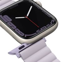 Uniq Bracelet Revix réversible Apple Watch | 44/45/46/49 mm - Lilac / White