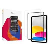 Accezz Protection d'écran en verre trempé avec applicateur Apple iPad 11 (2025) 11 pouces A16 / iPad 10 (2022) 10.9 pouces
