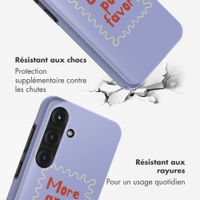 Selencia Coque arrière Vivid avec MagSafe Samsung Galaxy S25 - More Amor