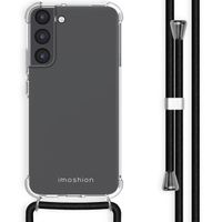 imoshion Coque arrière transparente avec cordon Samsung Galaxy S22 Plus - Noir