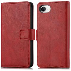imoshion Étui de télephone portefeuille de luxe Apple iPhone 17e / 16e - Rouge