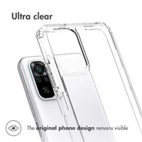 Accezz Coque Xtreme Impact Xiaomi Redmi Note 10 (4G) / Note 10S - Transparent