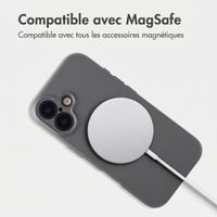 Accezz Coque Grip avec MagSafe Apple iPhone 16 - Gris