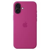 Apple Coque en silicone MagSafe Apple iPhone 16 Plus - Fuchsia