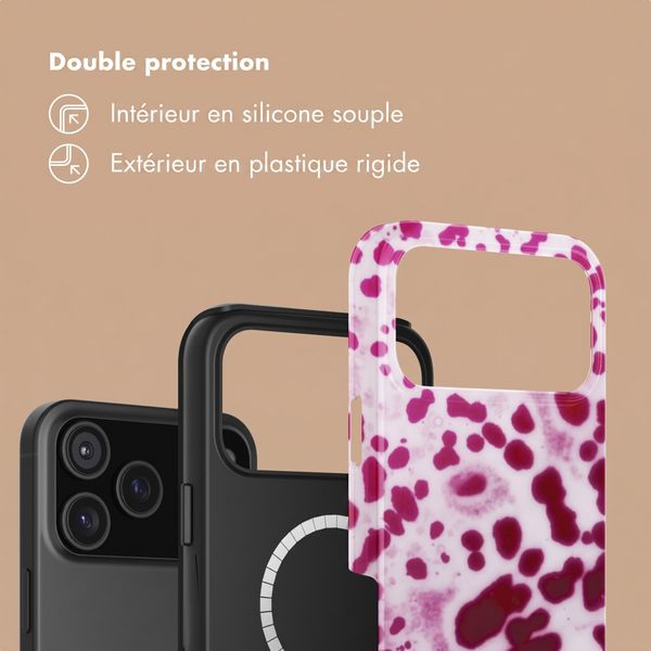 Selencia Coque arrière Vivid avec MagSafe Apple iPhone 18 Pro Max / 17 Pro Max - Cosmic Orchid
