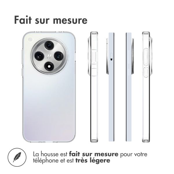 Accezz Coque Clear Oppo Find X8 - Transparent