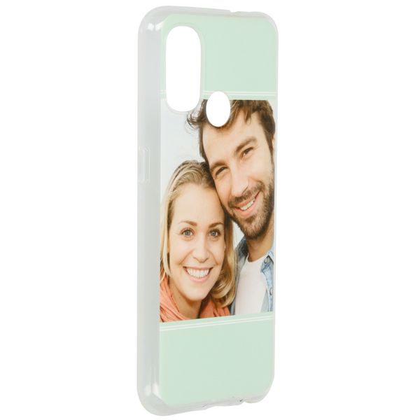 Concevez votre propre coque transparente OnePlus Nord N10 5G - Transparent
