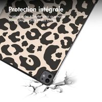 imoshion Coque tablette Design Trifold Apple iPad Pro 13 (2025) M5 / (2024) M4 - Leopard