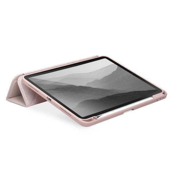 Uniq Étui Moven Apple iPad Air 11 pouces (2026) M4 / (2025) M3 / (2024) M2 / Air 5 (2022) / Air 4 (2020) - Blush Pink