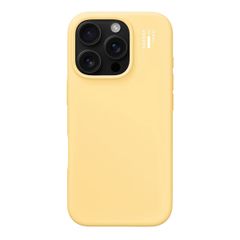 iDeal of Sweden Coque Silicone Apple iPhone 15 Pro Max - Soft Lemon