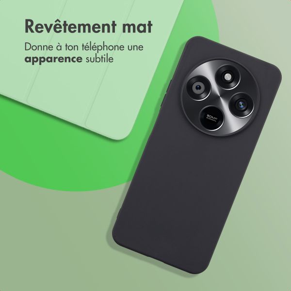 imoshion Coque Couleur Xiaomi Redmi 14C - Noir