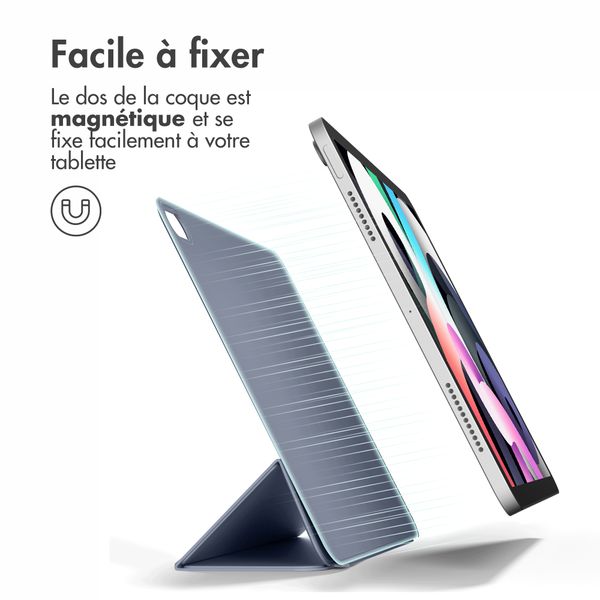 imoshion Magnetic etui de téléphone portefeuille Apple iPad Air 11 pouces (2026) M4 / (2025) M3 / (2024) M2 / Air 5 (2022) / Air 4 (2020) - Lavender