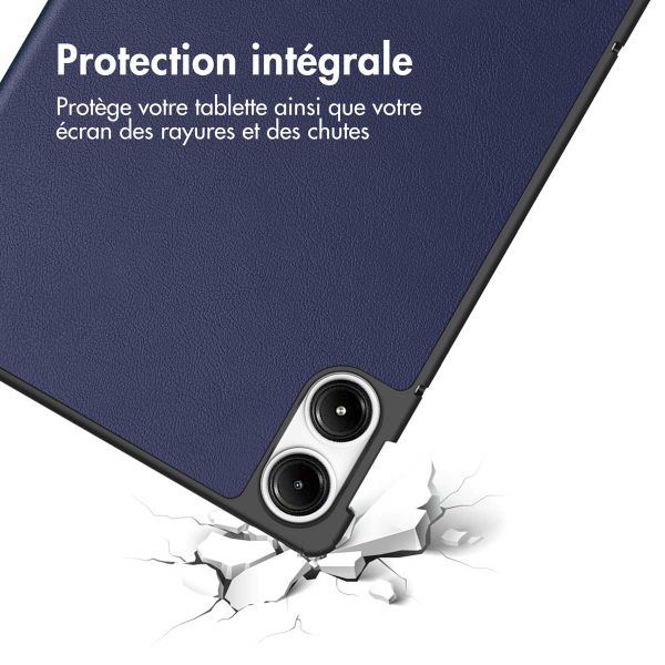imoshion Coque tablette Trifold Xiaomi Redmi Pad Pro / POCO Pad - Bleu foncé