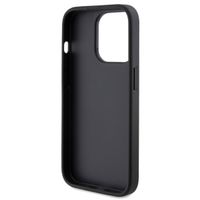 Guess Coque 4G Metal Logo Glitter Apple iPhone 15 Pro - Noir