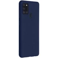 imoshion Coque Couleur Samsung Galaxy A21s - Bleu foncé