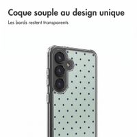 imoshion Coque Design Samsung Galaxy S24 - Polka Dot Mintgroen